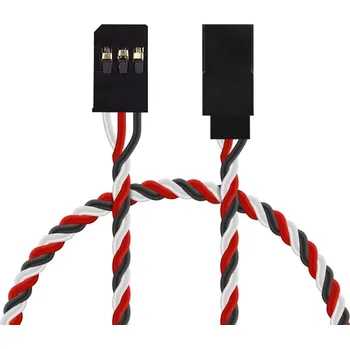 RC vybavení Prodlužovací kabel kroucený 90cm FUT (PVC)