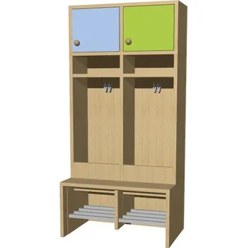 Předsíňová stěna ŠH2 šatnová stěna pro 2 děti