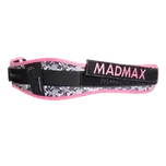 MadMax DDámský fitness opasek Swarovski MFB314 růžový - XS
