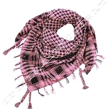 Šátek Šátek arafat růžová barva (arabský šátek)