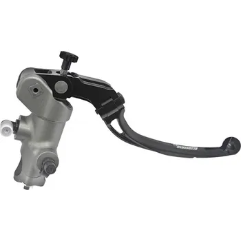 Brzda pro motocykl ACCOSSATO Italy Radiální brzdová pumpa ACCOSSATO PRS 17x17-18-19 s kloubovou páčkou Délka páčky: dlouhá, Typ páčky: RST, Styl páčky - provedení: černá