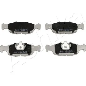 Brzdová destička Sada brzdových destiček, kotoučová brzda ASHIKA 50-03-390