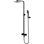 Aplomo Baretti sprchový set s baterií, black