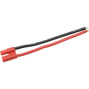 RC náhradní díl Konektor zlacený 3.5mm samec s kabelem 14AWG 10cm