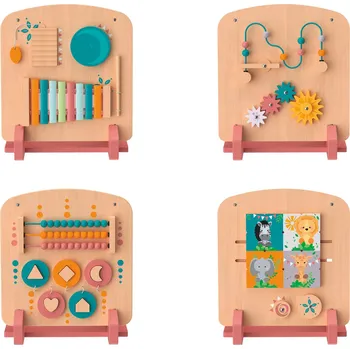 Dřevěná hračka Playtive Dřevěná nástěnná hra