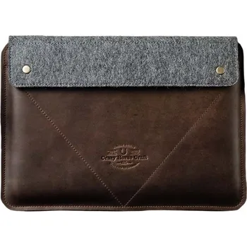 Pouzdro na tablet Crazy Horse Craft Kožený obal na MacBook 12” 2015-2018 Wood Brown
