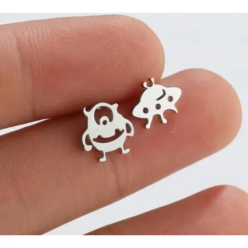 Souprava šperků Pusety MIMOZEMŠŤANI chirurgická ocel - Povrchová úprava Bez galvanizace VL 391