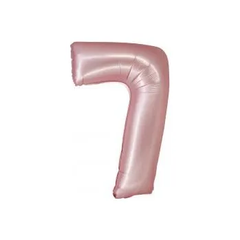 Balónek GD balónek fóliový 76cm "7 " růžový