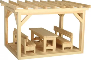 Stavebnice ostatní WALACHIA Creative Kit W63 Pergola 110 dílků