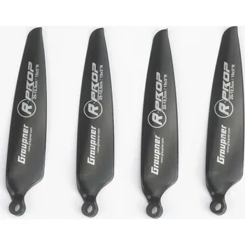 RC náhradní díl RADIUS Prop 25x12cm/10x5 náhradní sklopné vrtule (4ks.) - pravotočivé