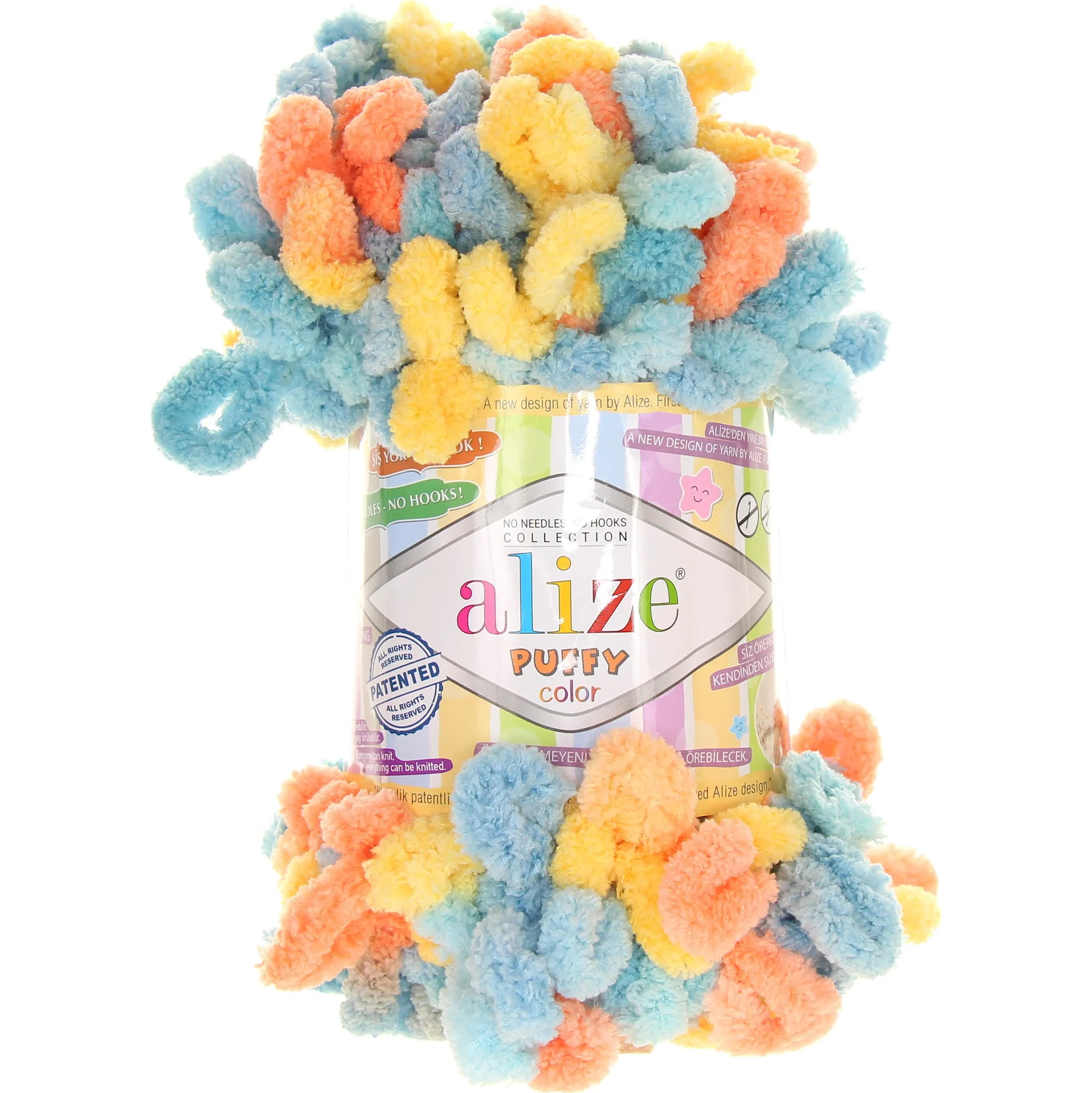Fotografie 2 - Příze Alize Puffy Color 6314
