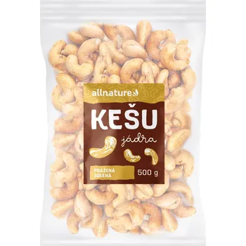 Allnature Kešu pražené solené