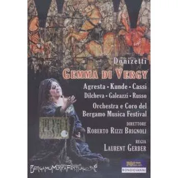 Zahraniční hudba DVD Gaetano Donizetti: Gemma Di Vergy 2013