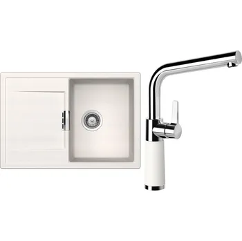 Granitový dřez Set Schock S6-6 (dřez Mono D-100S Polaris + baterie SC-540 Polaris)