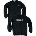 Mil-Tec® (Sturm Handels) Bavlněná SECURITY mikina Mil-Tec® - černá , Velikost: S