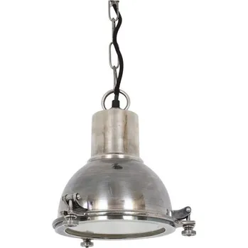 Industriální lustr ADAM LITLLE Barva: stříbrná