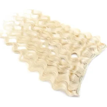 Příčesek Clip pás 50cm vlnitý - platina