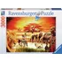 Puzzle Ravensburger Savana - hrdí Masajové 3000 dílků