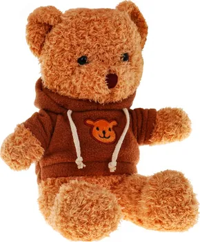 Plyšová hračka Plyšový medvídek Baky s oblečkem 33 cm hnědý