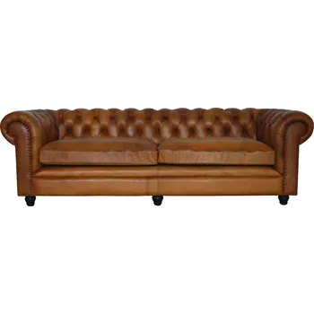 Pohovka Kožená sedačka DT24 240 cm Kůže: Congnac