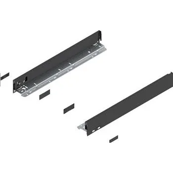 BLUM LEGRABOX pure 770N5002S, sada bočnic výška N, délka 500, karbonově černá