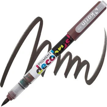 Akrylová fixa KARIN DecoBrush Pigment, Cocoa 1817