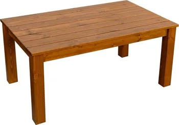 Zahradní stůl Zahradní stolek Cube 67 x 110 x 50 cm medová borovice