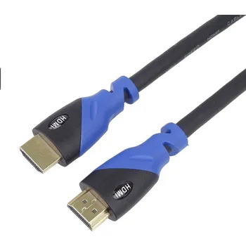 Kabel do PC PREMIUMCORD Kabel HDMI - Ultra HDTV, 1m (Color, zlacené konektory)