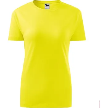 Dámské tričko Classic New tričko dámské XXL citronová
