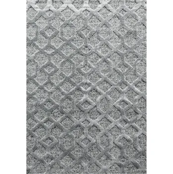 Koberec Vopi Kusový koberec Pisa 4702 grey (Varianta: Kruh průměr 80 cm)