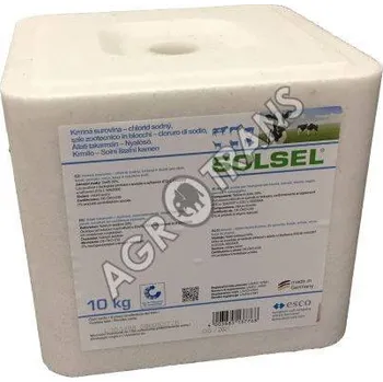 Krmivo pro hospodářské zvíře AGROTRANS Sůl - kostka 10 kg