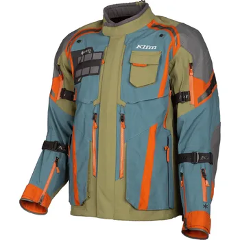 Sportovní oblečení KLIM Badlands Pro A3 Jacket (2023) | Jediná bunda s certifikaci AAA PETROL - POTTER'S CLAY 2XL