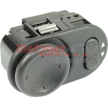 Auto zrcátko Spínač, nastavení vnějšího zrcátka METZGER 0916234