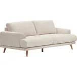 Kave Home Béžová trojmístná pohovka Karin 231 cm