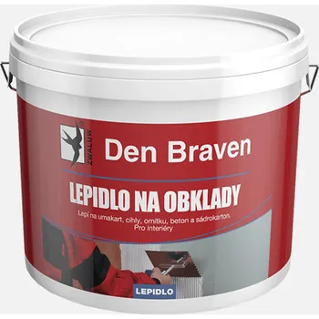 Průmyslové lepidlo Den Braven Lepidlo na obklady disperzní Varianta: Lepidlo na obklady, kbelík 5 kg, obal: kbelík, hmotnost: 5 kg