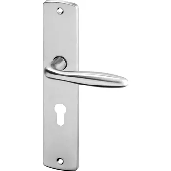 Dveřní kování ACT SERVIS ACT - Cina HR renovační štít Provedení: BB (pokojový klíč), Povrch: IN - nerez, Rozteč: 90 mm