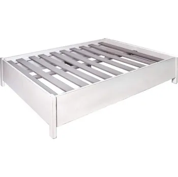 Postel Rám postele CDL Barva povrchu nábytku: Gris Provence, Velikost rámu: 160/200cm