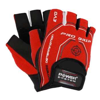 Fitness rukavice Power System Rukavice Pro Grip EVO PS-2260 červené - XXL