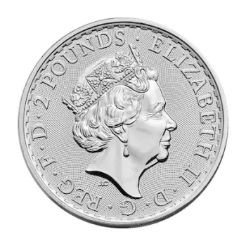 Sběratelství British Royal Mint Stříbrná mince Britannia 1 oz 2021