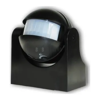 Pohybové čidlo Čidlo pohybu 180° IP45 LX39-černá barva zátěž 1200W dosah 12m