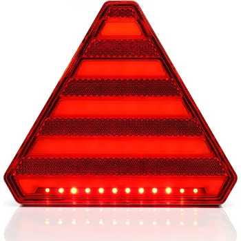 Autodíl Zadní skupinová svítilna 12-24V 5-funkcí pravá WAS 1642DDP