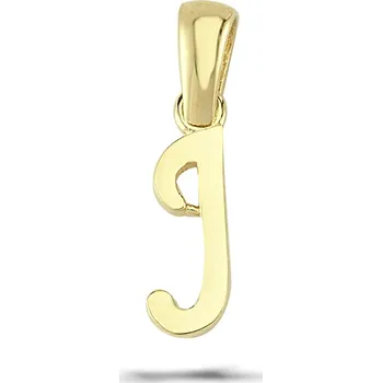 Přívěsek Lillian Vassago Zlatý přívěsek písmeno J LLV03-GP002-J Barva zlata: Žlutá