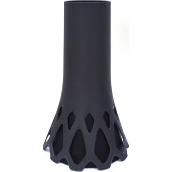 Váza Váza na hrob ROSETA 1L se zátěží antracit KLC