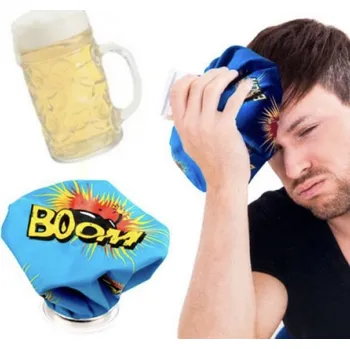 Školní sáček Cestovní sáček na kocovinu a bolest hlavy, komiks