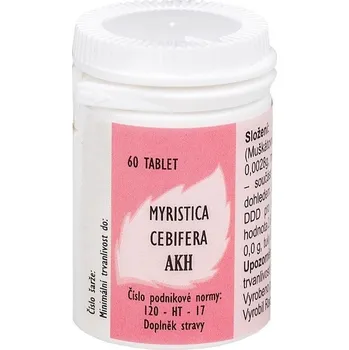 Přírodní produkt AKH Myristica cebifera 60 tablet