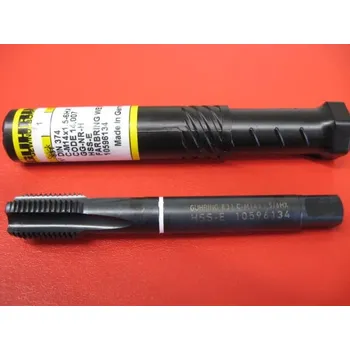 Závitořezný nástroj Strojní krátký závitník M14X1,5 C HSSE 6HX ISO1 CSN 223042 GÜHRING