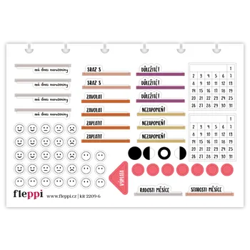samolepka Fleppi Září 2022 | arch 6