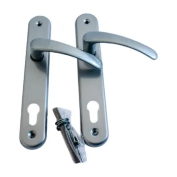 Dveřní kování KLIKA MICHAELA KOVÁNÍ 72 MM PROVEDENÍ PRO VLOŽKU BARVA stříbrná Ostatní 672