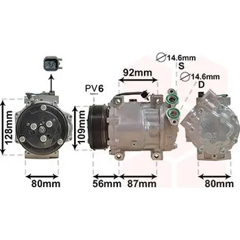 Kompresor klimatizace Kompresor, klimatizace VAN WEZEL 5901K704