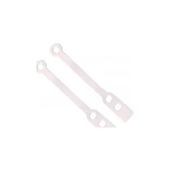 Jednorázové nádobí Gumičky k natáčkám na trvalou ploché 50 ks/bal